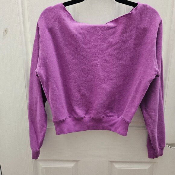 Girl's VS PINK Cropped Sweatshirt - Picture 6 of 8
